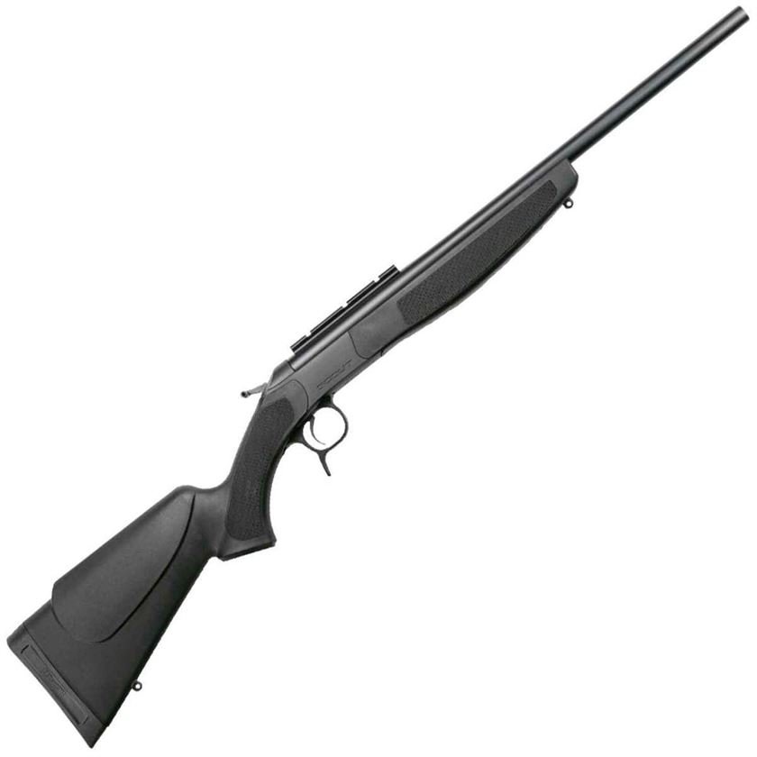 CVA Scout Compact Blued/Black Single Shot Rifle – 243 Winchester – 20in