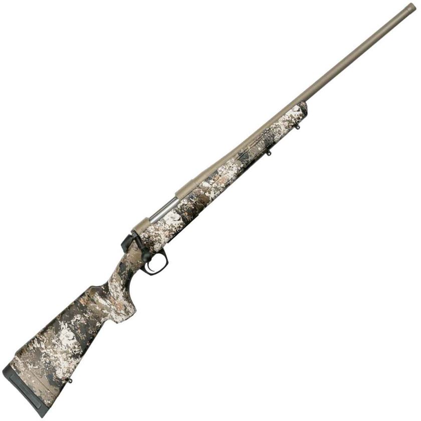 CVA Cascade FDE/Veil Wideland Camo Threaded Barrel Bolt Action Rifle – 6.5 Creedmoor – 22in