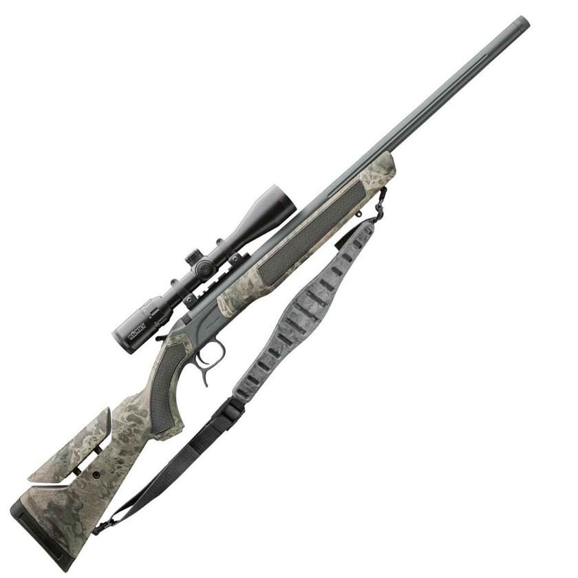CVA Accura MR-X 45 Caliber Gray Realtree Rockslide Break Action- Hammer Fire In-Line Muzzleloader – 26in
